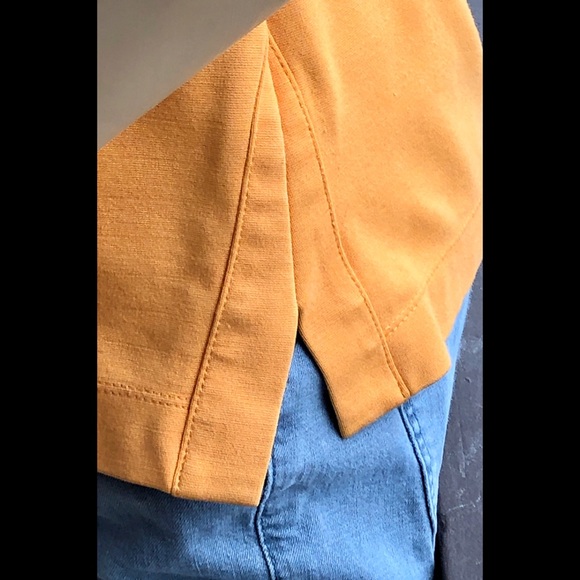 ▪️BANANA REPUBLIC▪️Retro Saffron Orange Top - Picture 6 of 8